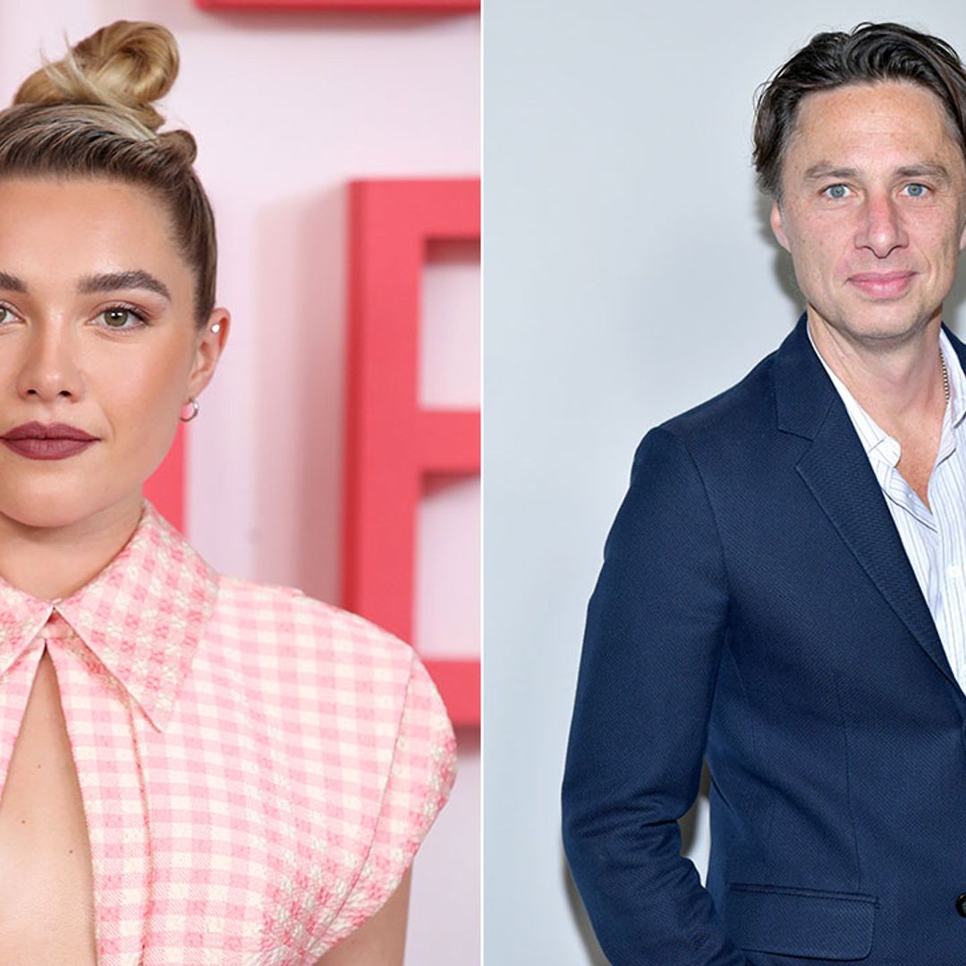 Little Women's Florence Pugh, 24, forced to defend romance with Zach Braff, 45, after going public on Instagram