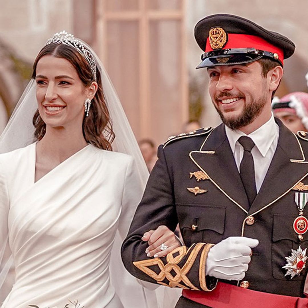 Prince Hussein and Princess Rajwa of Jordan welcome first baby - and reveal beautiful name