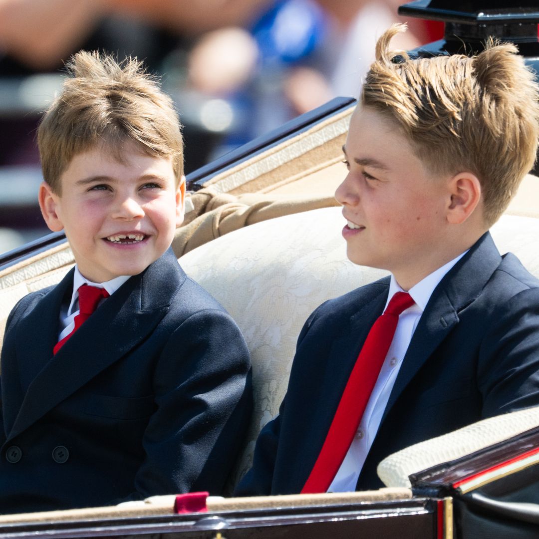 Prince Louis just stole brother Prince George's Christmas jumper from 5 years ago