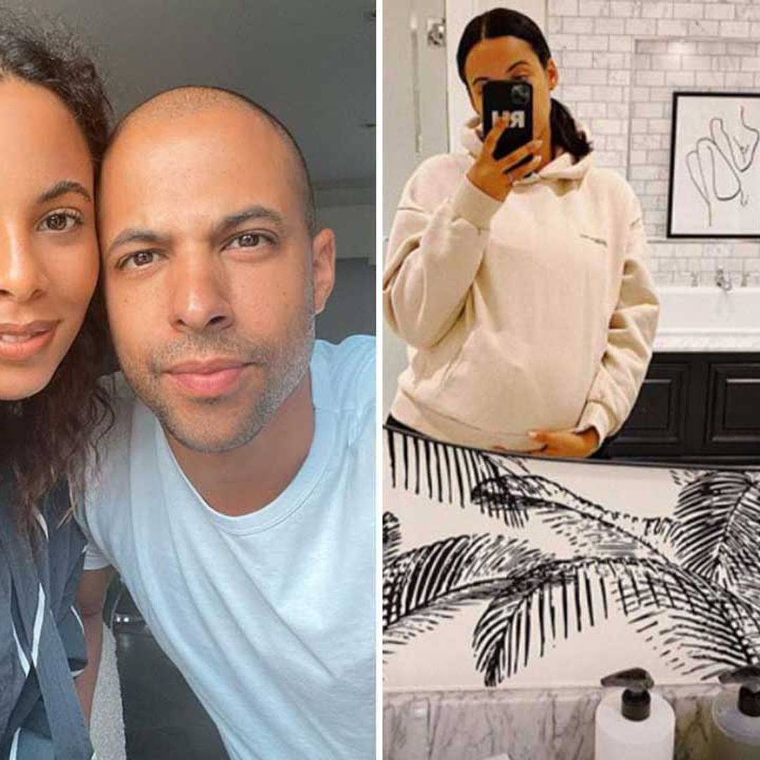Rochelle Humes reveals stunning unseen bathroom at home with Marvin