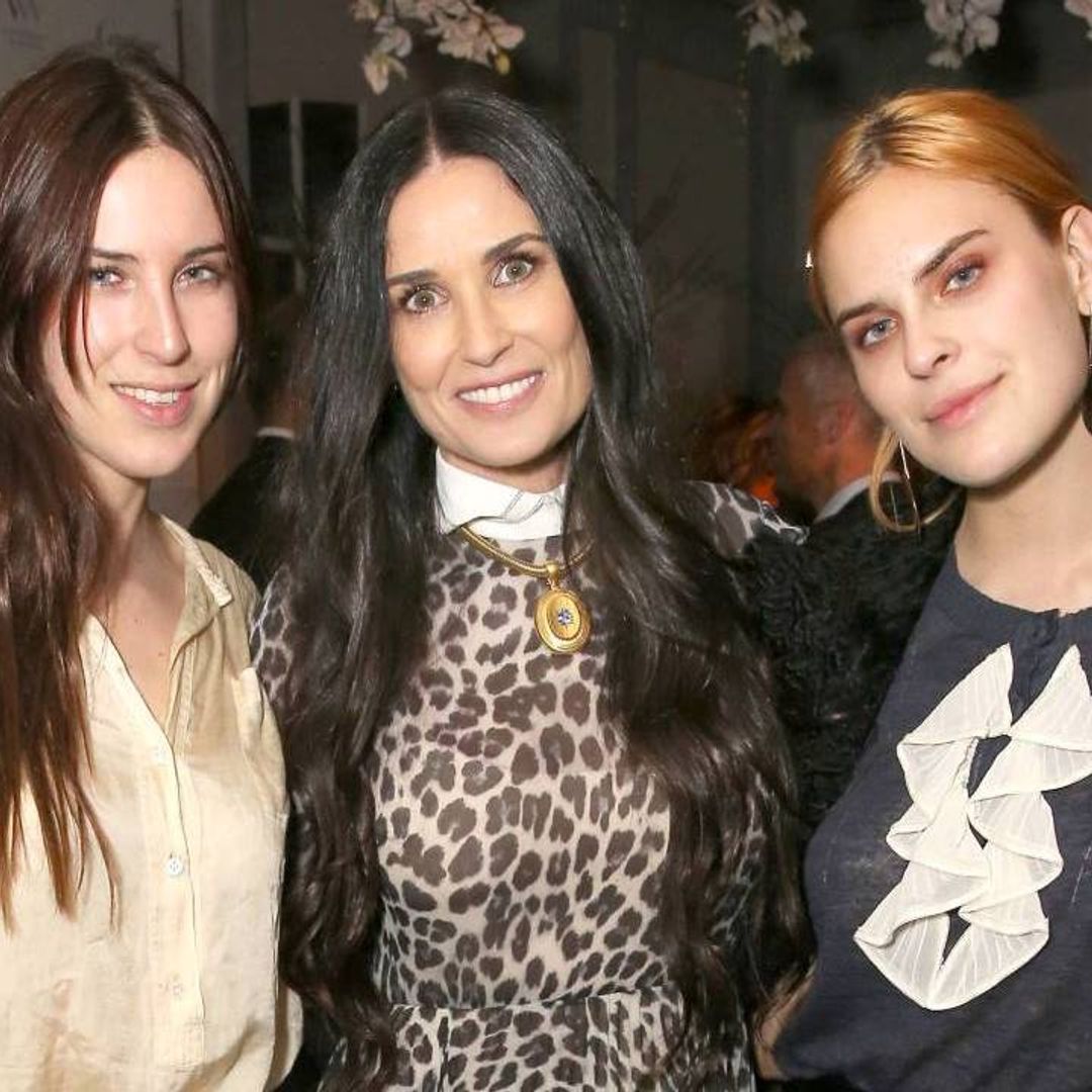 Demi Moore's lookalike daughter is the picture of chic in new photo