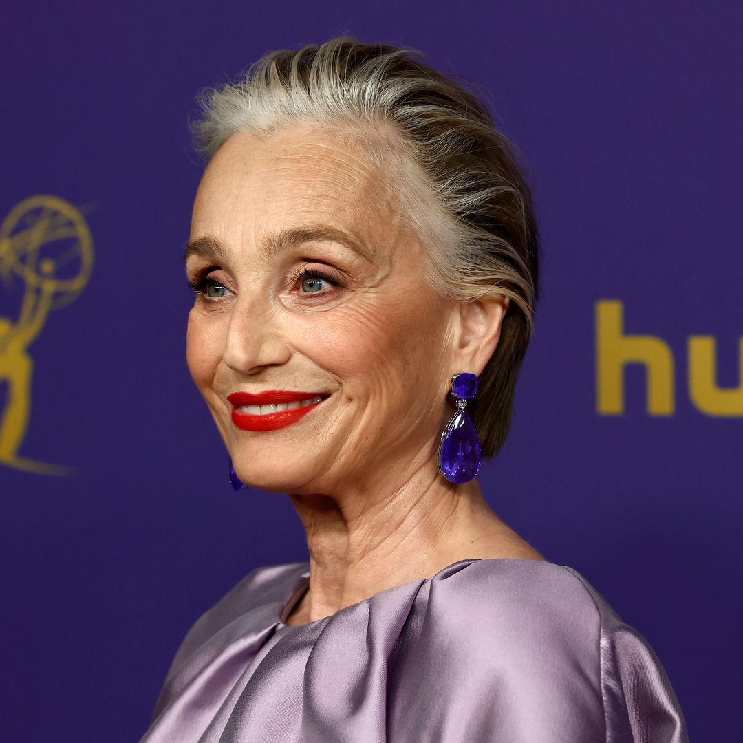 Kristin Scott Thomas attends the 76th Primetime Emmy Awards at Peacock Theater on September 15, 2024 in Los Angeles, California
