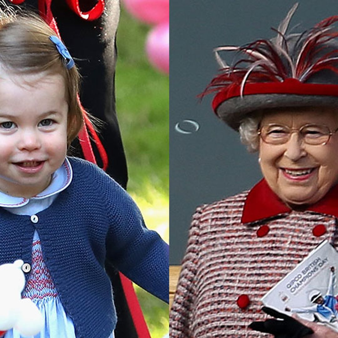 Princess Charlotte is definitely taking after great-gran the Queen!