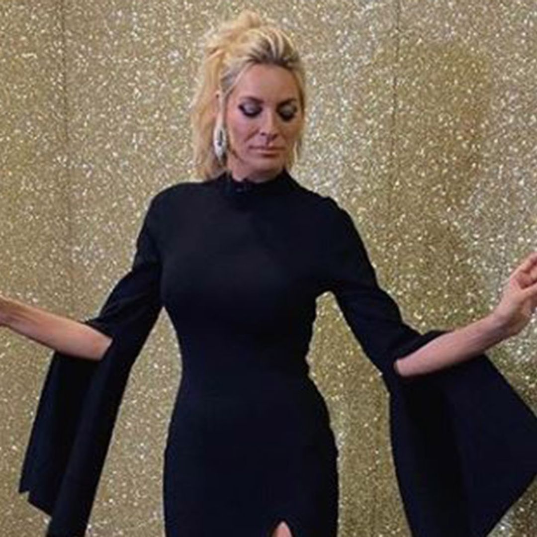 Tess Daly dazzles Strictly Come Dancing in witchy black dress for Halloween