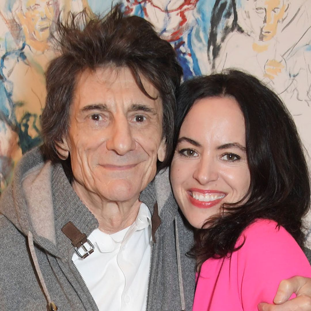Ronnie Wood shares gorgeous photos of twins in birthday tribute to wife Sally