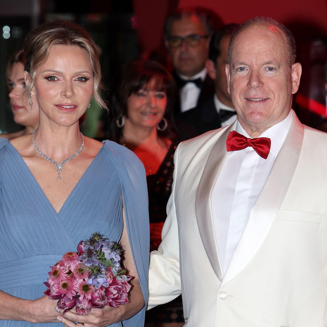 Princess Charlene is flawless in gorgeous outfit as she joins Prince Albert at swanky event