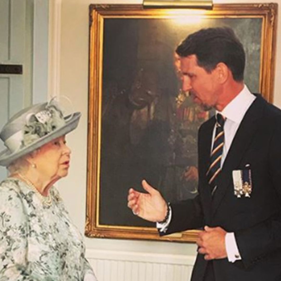 Prince Pavlos of Greece reunites with the Queen and shares rare personal picture of encounter