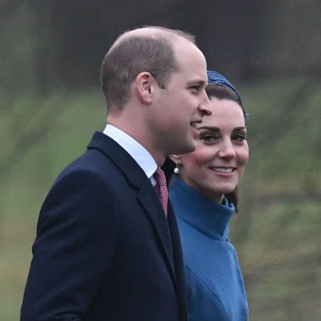 Prince William and Kate Middleton make first appearance of the year