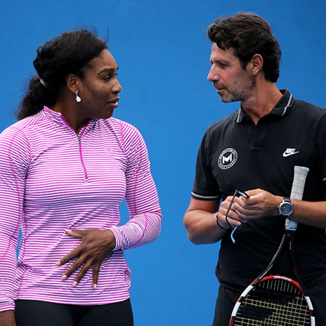 Serena Williams' coach was 'angry' she didn't reveal her pregnancy to him