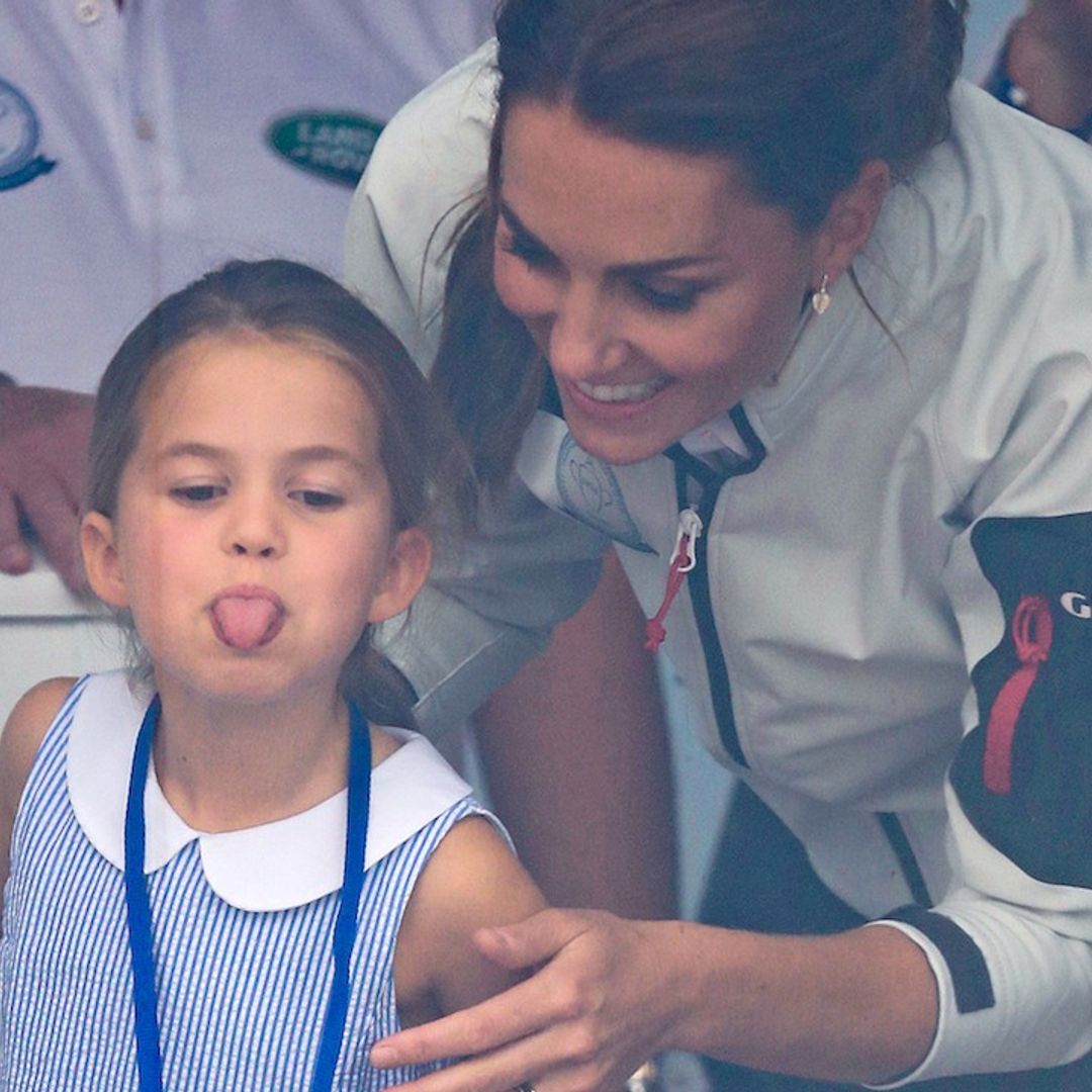 The REAL reason Princess Charlotte stuck her tongue out at Kate and William's sailing regatta