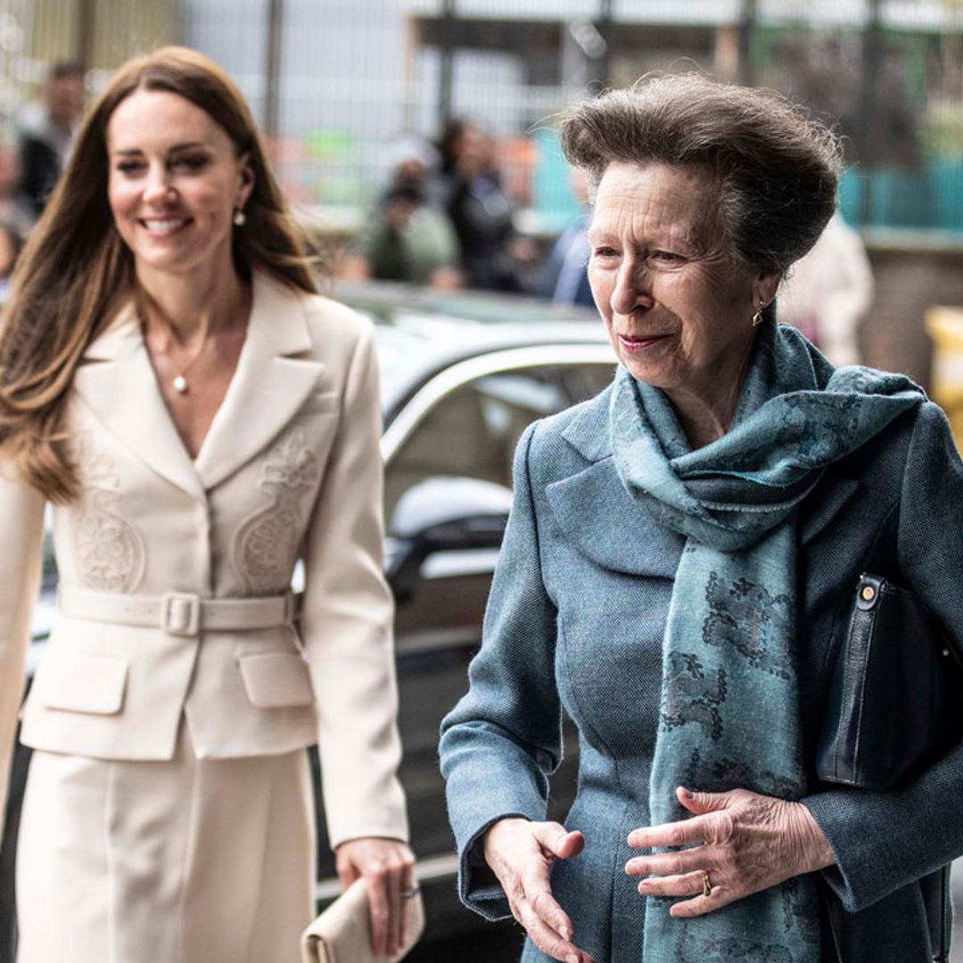 Why Princess Anne took precedence over Kate Middleton on joint royal visit