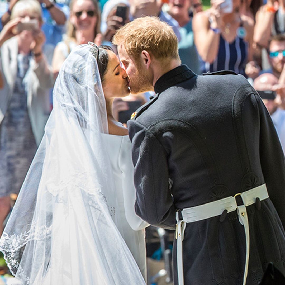 Prince Harry had a sneak peek of Meghan's wedding look before the big day – details