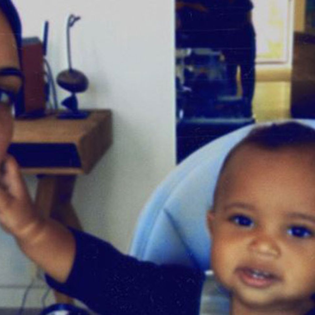 Kim Kardashian shares cute pictures of 'angry' son Saint West