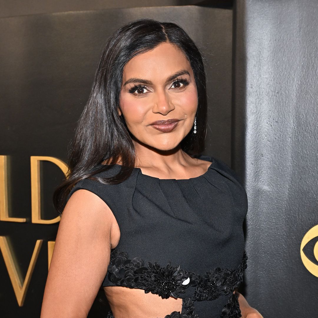 Mindy Kaling showcases slim figure in cut-out black dress after 40-lb weight loss