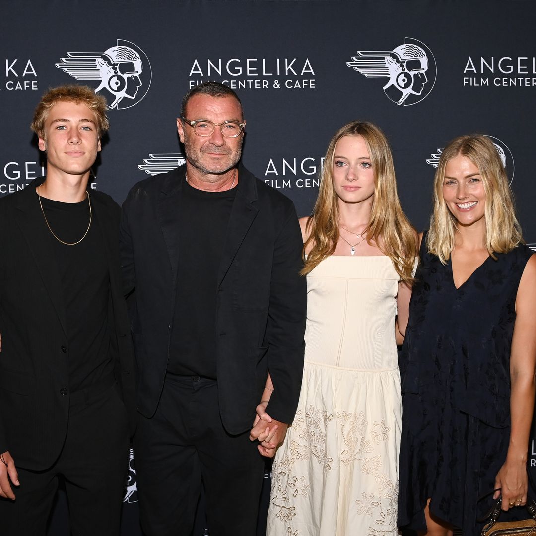 Liev Schreiber's rare blended family photos with wife Taylor and three kids