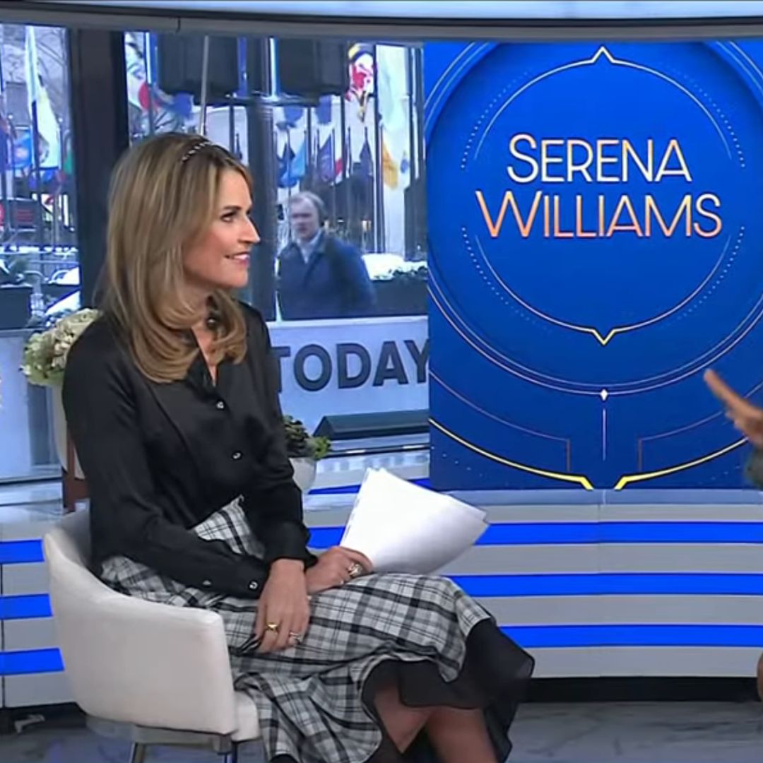 Savannah Guthrie and Serena Williams go back and forth over return to tennis