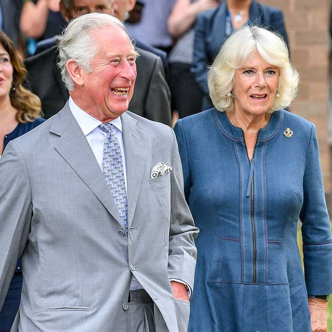Prince Charles and Camilla become first royals to carry out duties in person meeting key workers in Gloucestershire