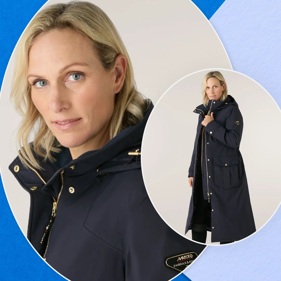 Zara Tindall's go-to waterproof coat is selling out fast