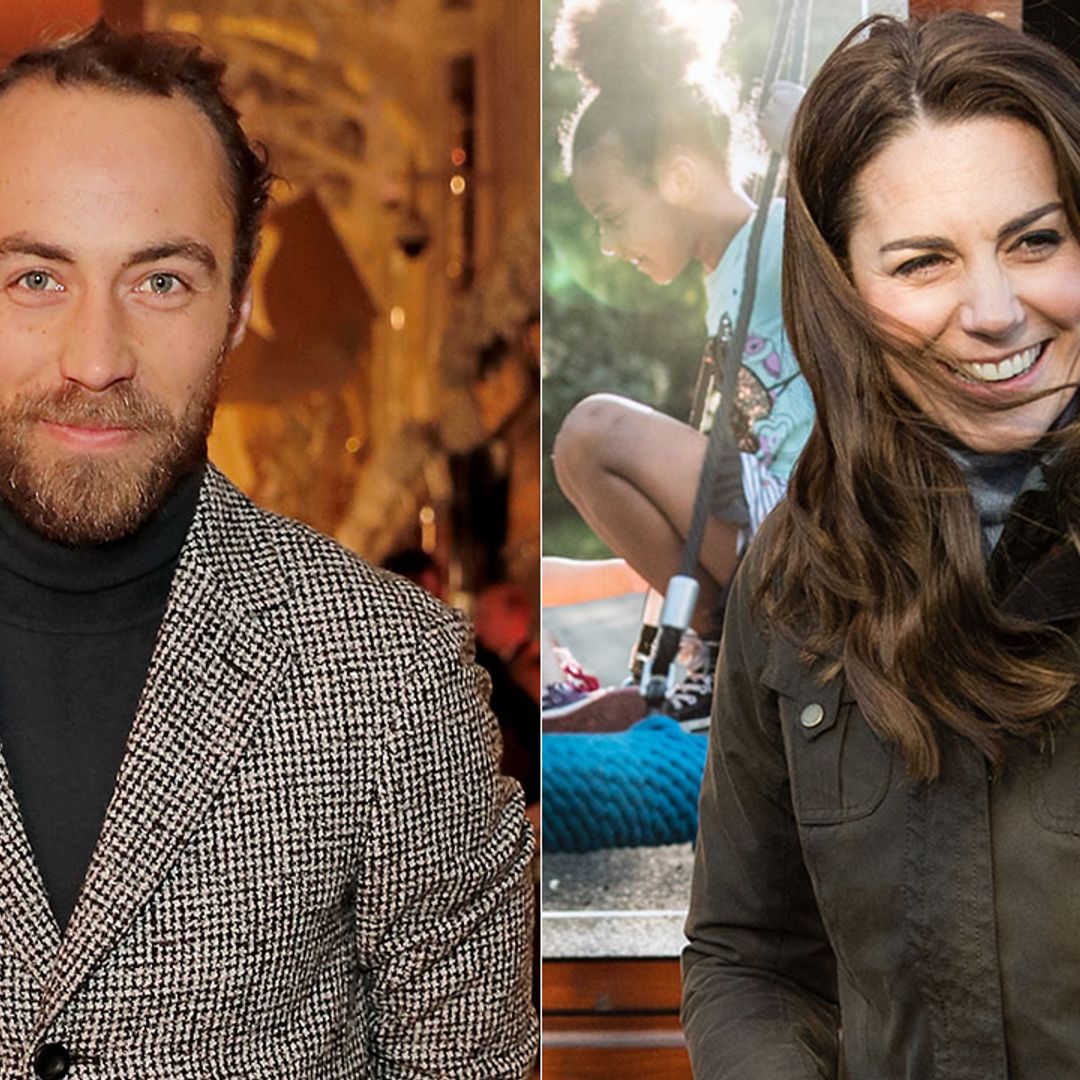 James Middleton shares never-before-seen childhood photo in support of sister Kate's initiative