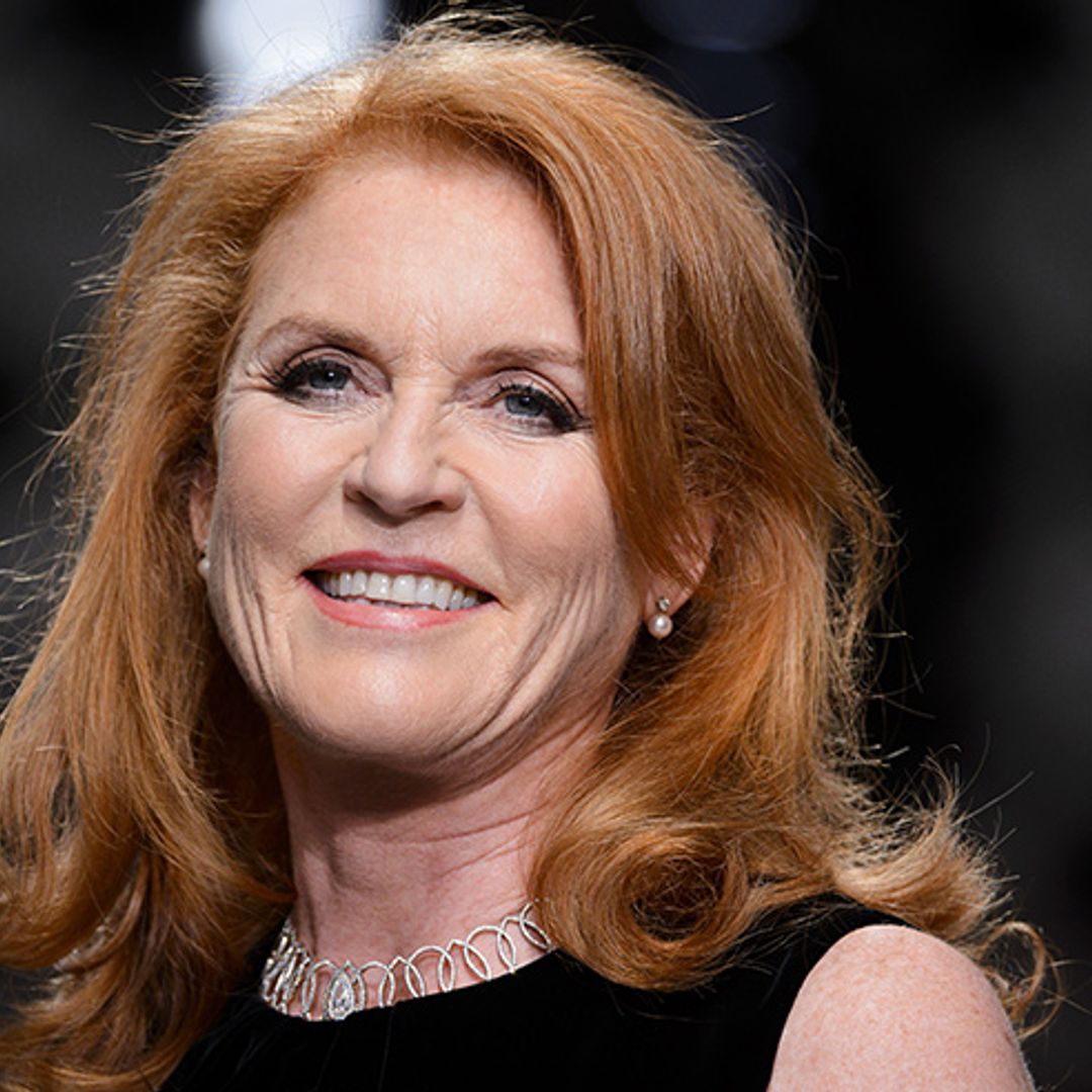 Sarah, Duchess of York opts for a chic LBD for a night on the tiles