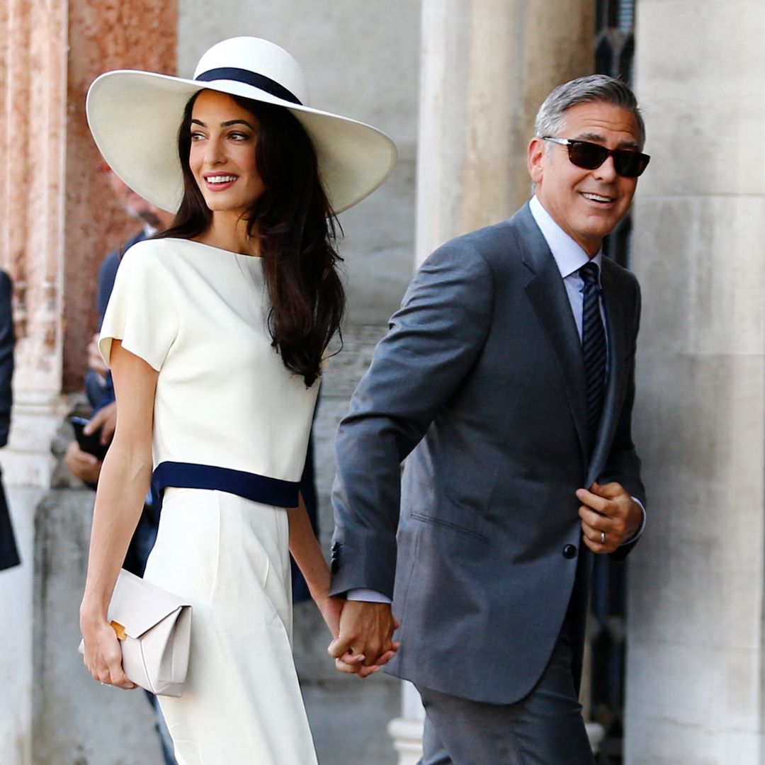 Amal Clooney wore the most surprising pair of slingbacks and you probably didn't notice