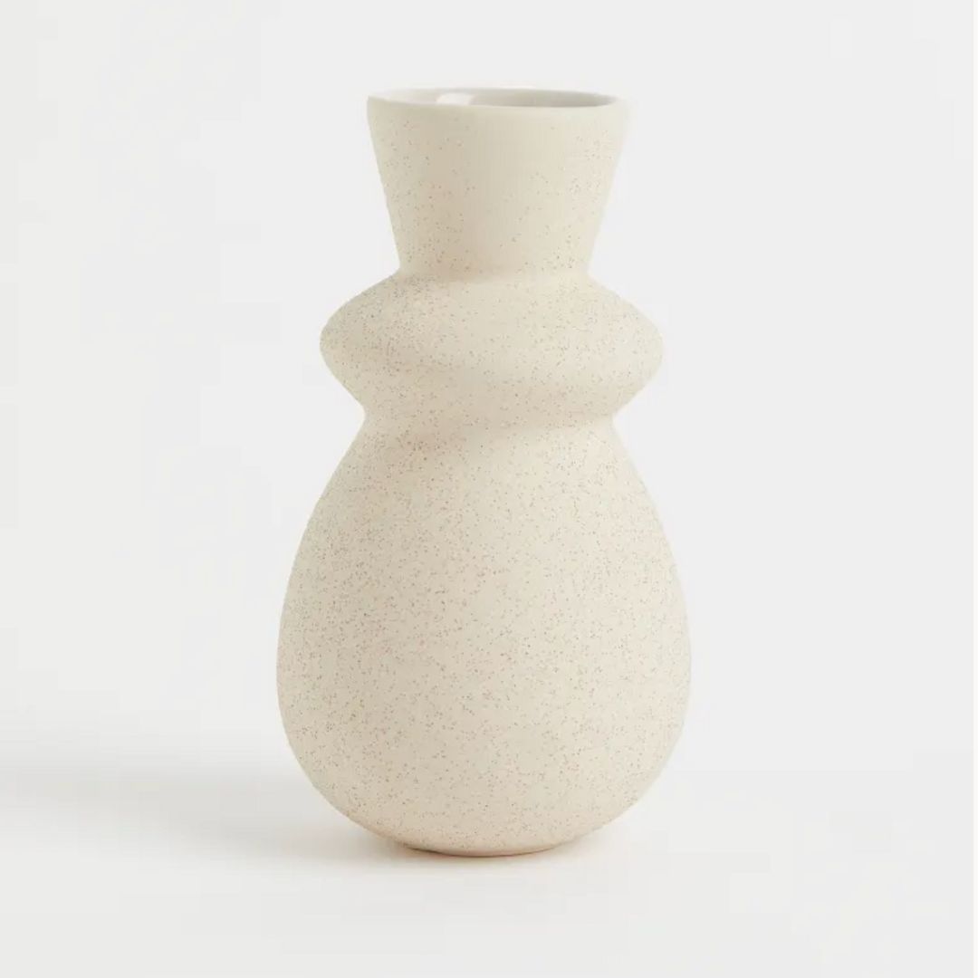 Small stoneware vase - H&M