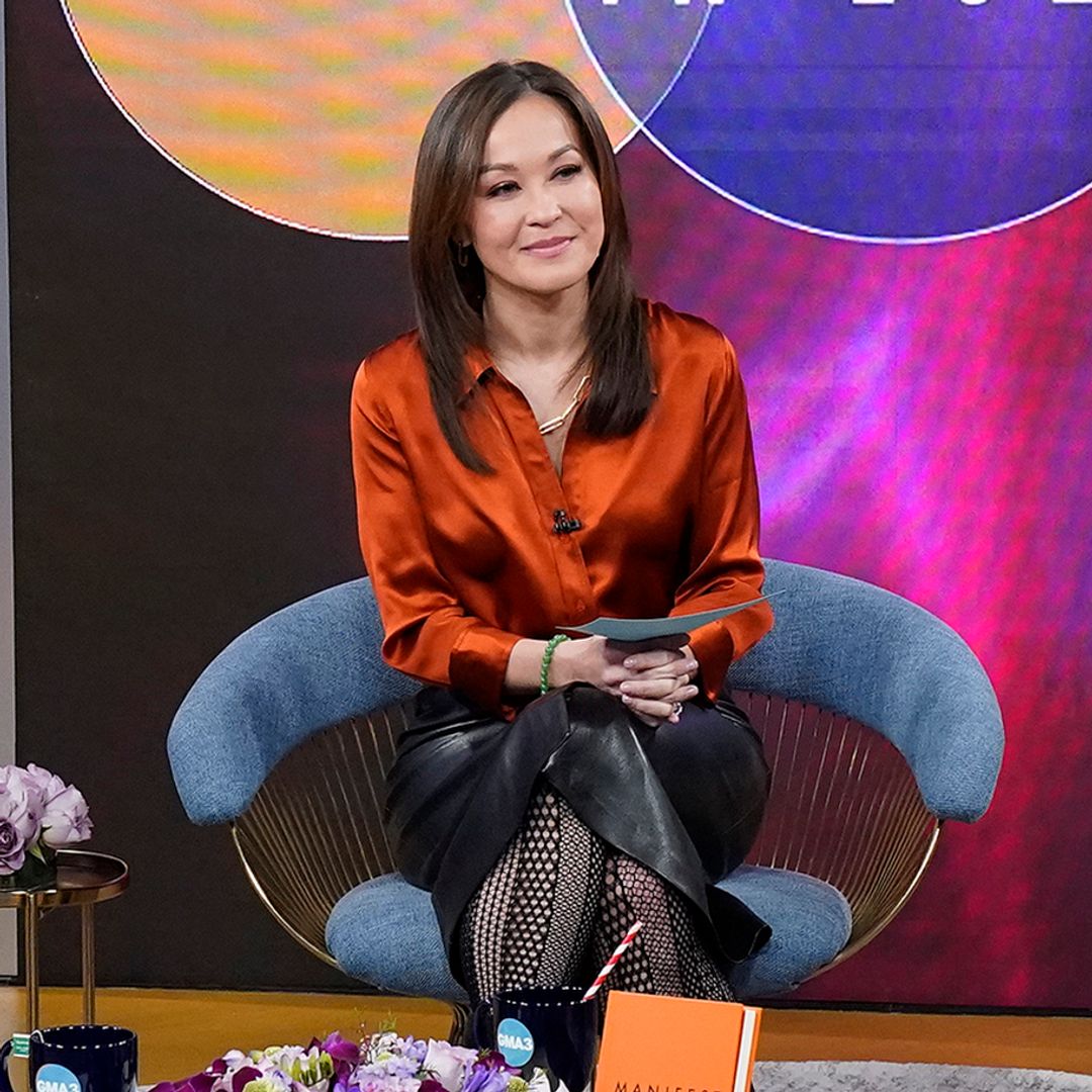 GMA's Eva Pilgrim shares emotional story live on air - watch