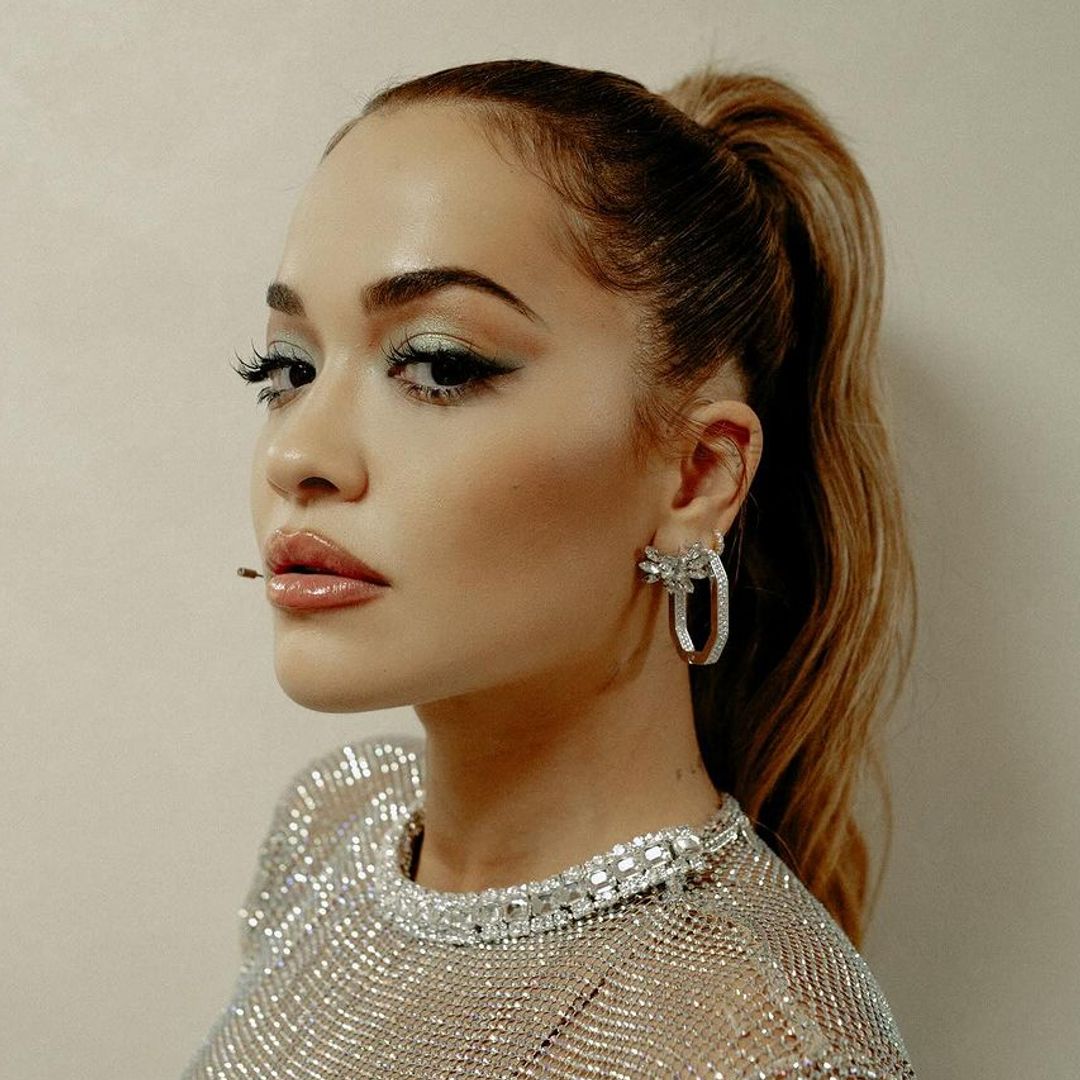 Rita Ora’s dazzling crystal mesh outfit proves this trend is not a one hit wonder
