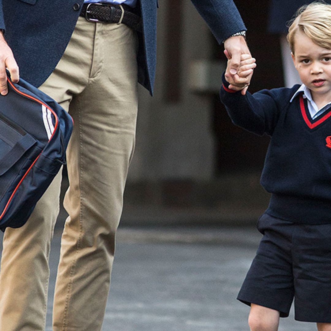 Inside Prince George's first day at school