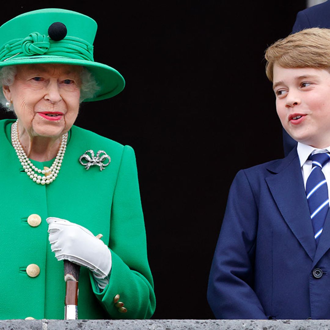 Prince George surprises the late Queen in hilarious old video