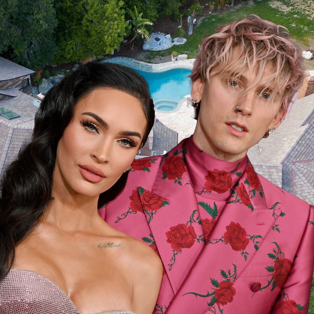 Megan Fox's $10m mega-mansion she's moved into to raise Machine Gun Kelly's baby