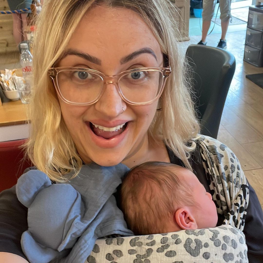 Gogglebox star Ellie Warner shares new photo of baby son - fans notice surprising detail