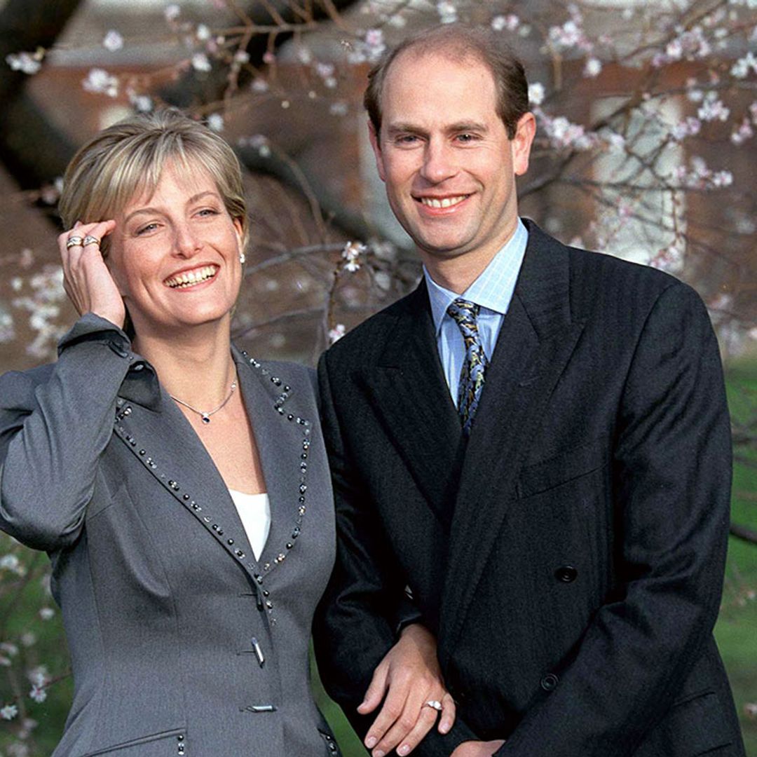 The Countess of Wessex's sweet comments about Prince Edward on their engagement - video