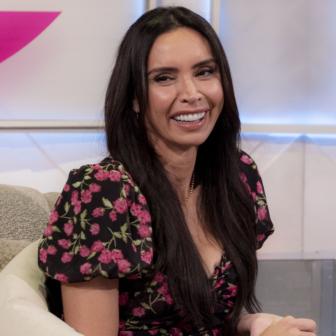 Christine Lampard is a summer dream in figure-skimming floral dress