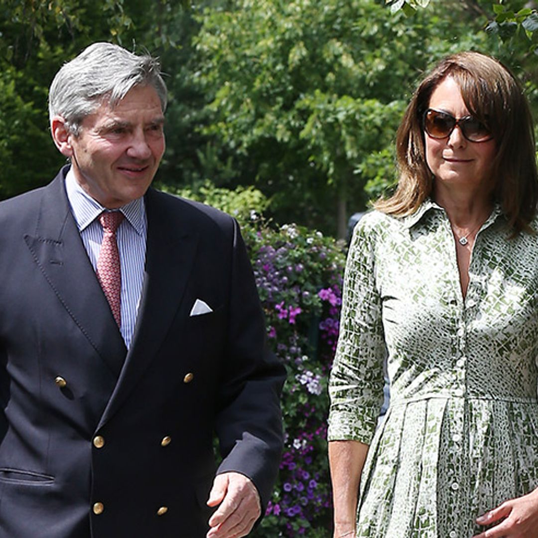 Carole and Michael Middleton join the royal family at Balmoral
