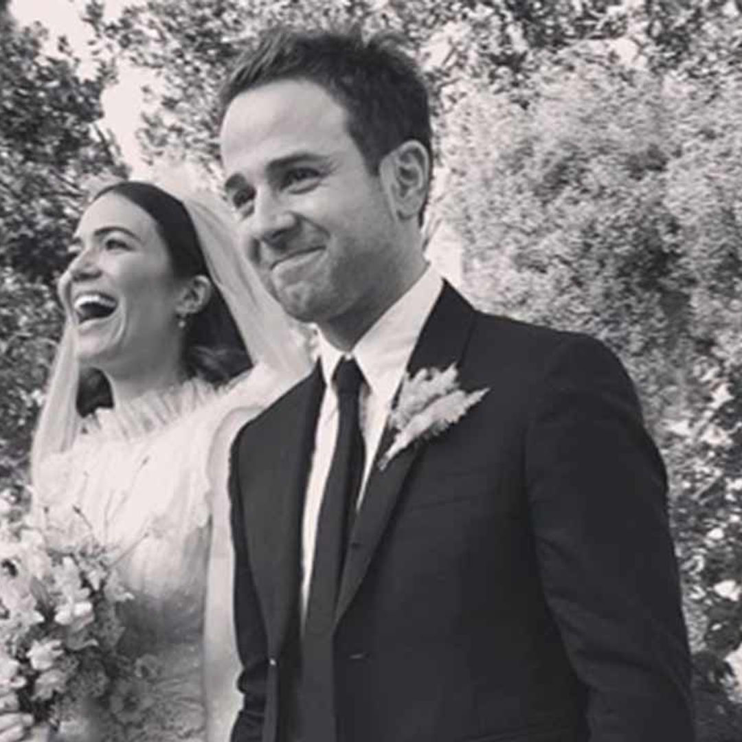 Mandy Moore celebrates first anniversary with never-before-seen wedding photos