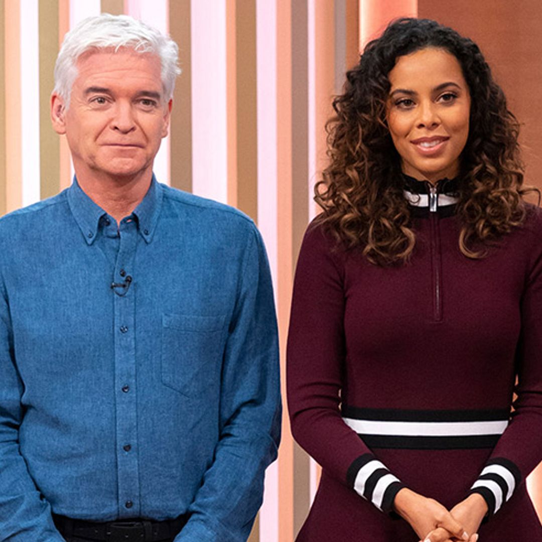 Did Rochelle Humes just take style tips from Holly Willoughby for her latest This Morning outfit?