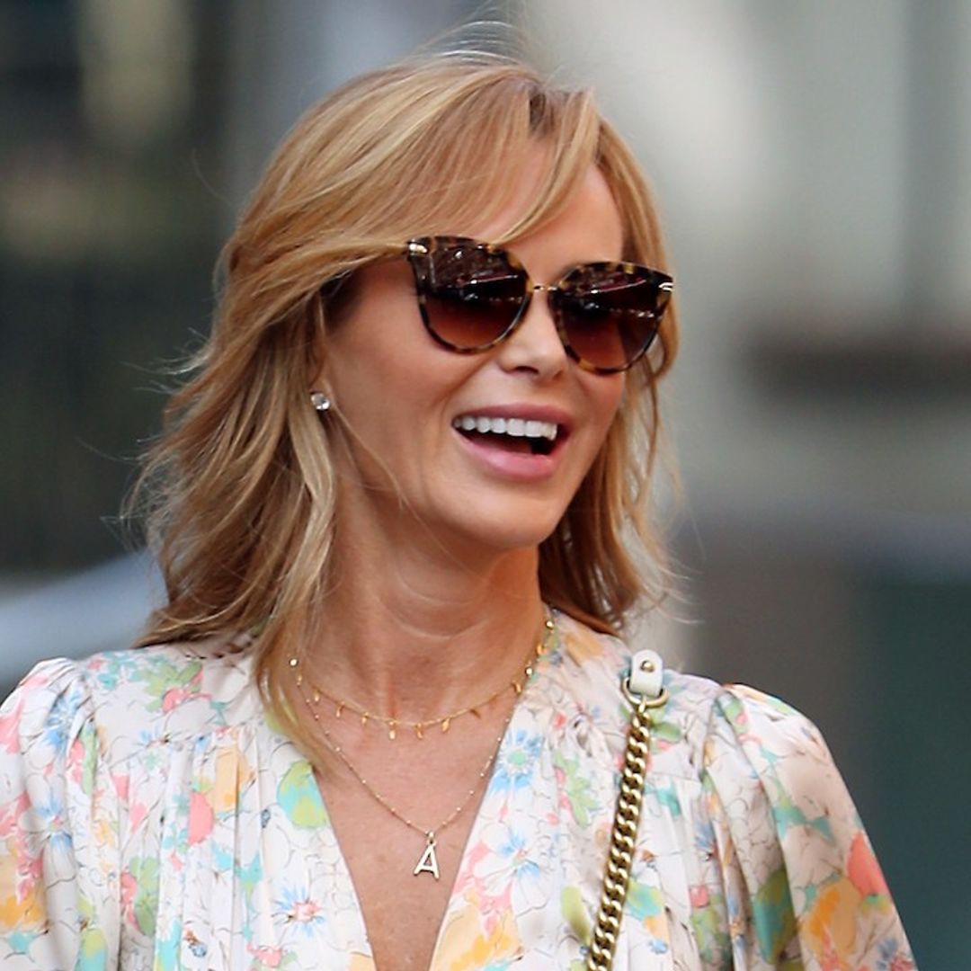Amanda Holden's flirty floral Topshop dress is the stuff of dreams