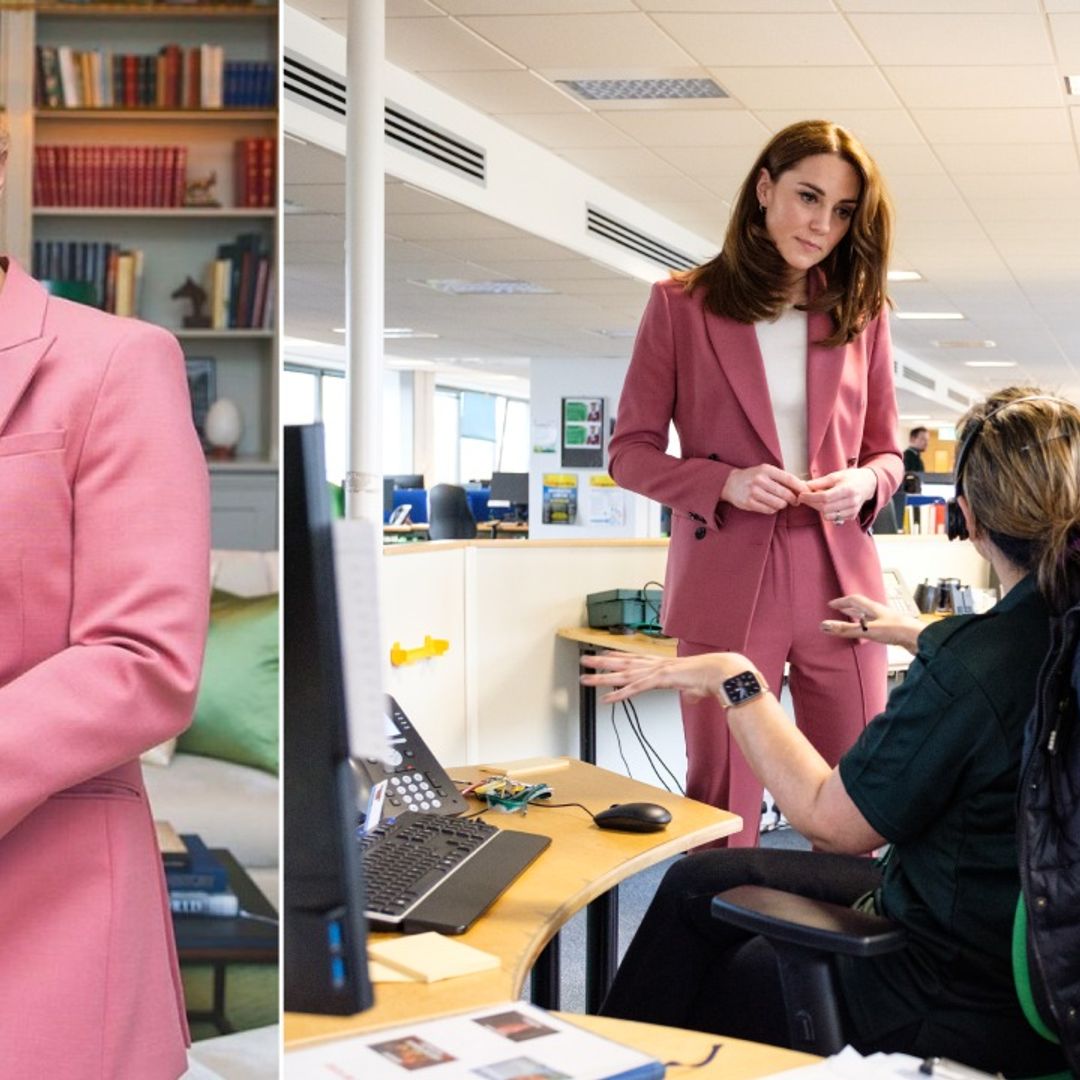 Crown Princess Victoria loved Kate Middleton's M&S pink suit just as much as us
