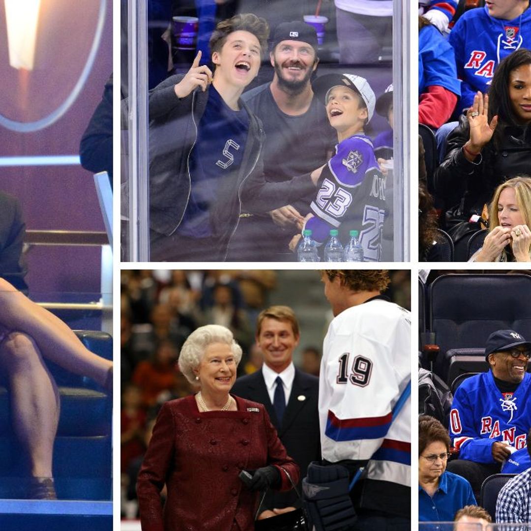 NHL Fever: Celebrity hockey fans cheering on their favourite teams through the years