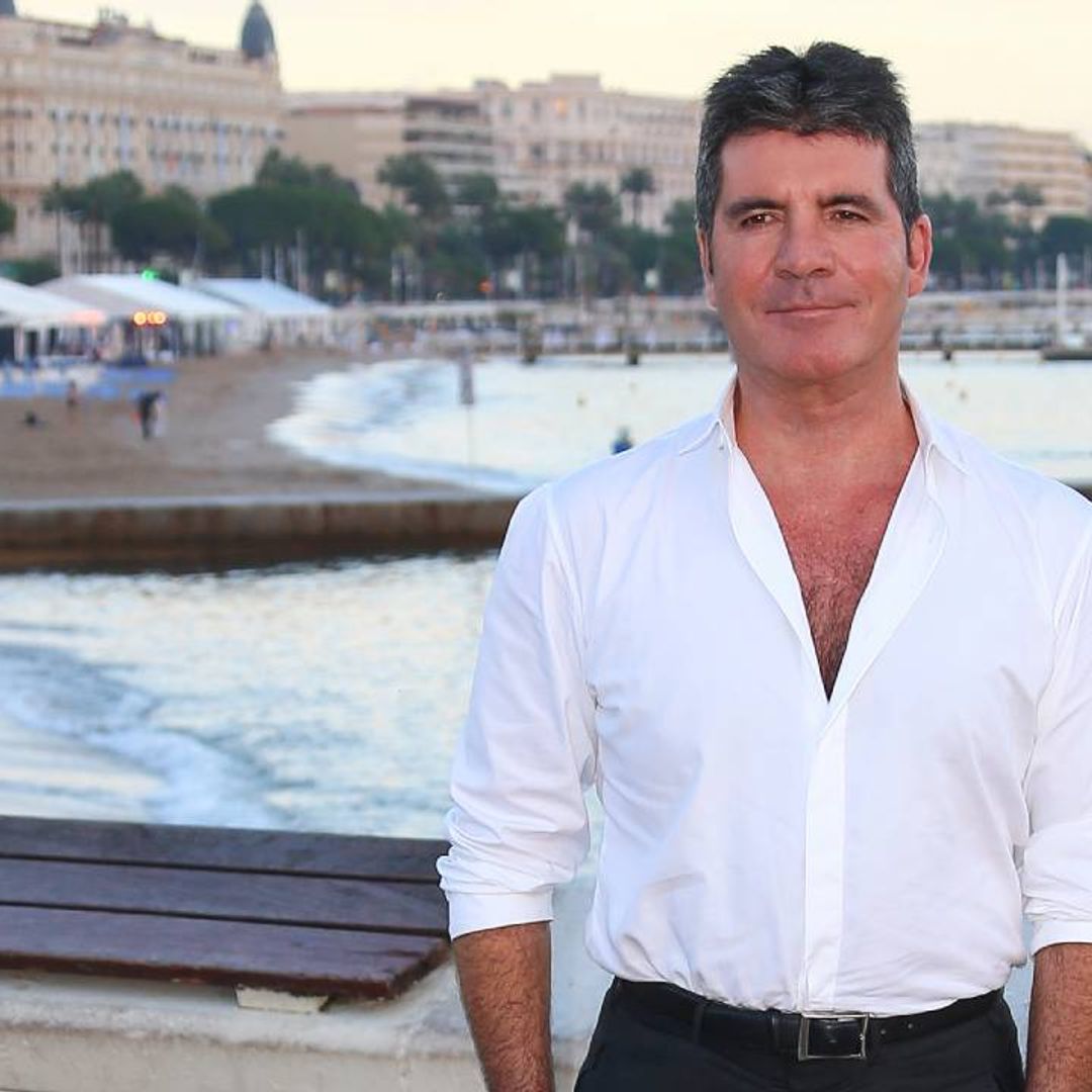 Slim Simon Cowell and son Eric are identical in adorable new photo