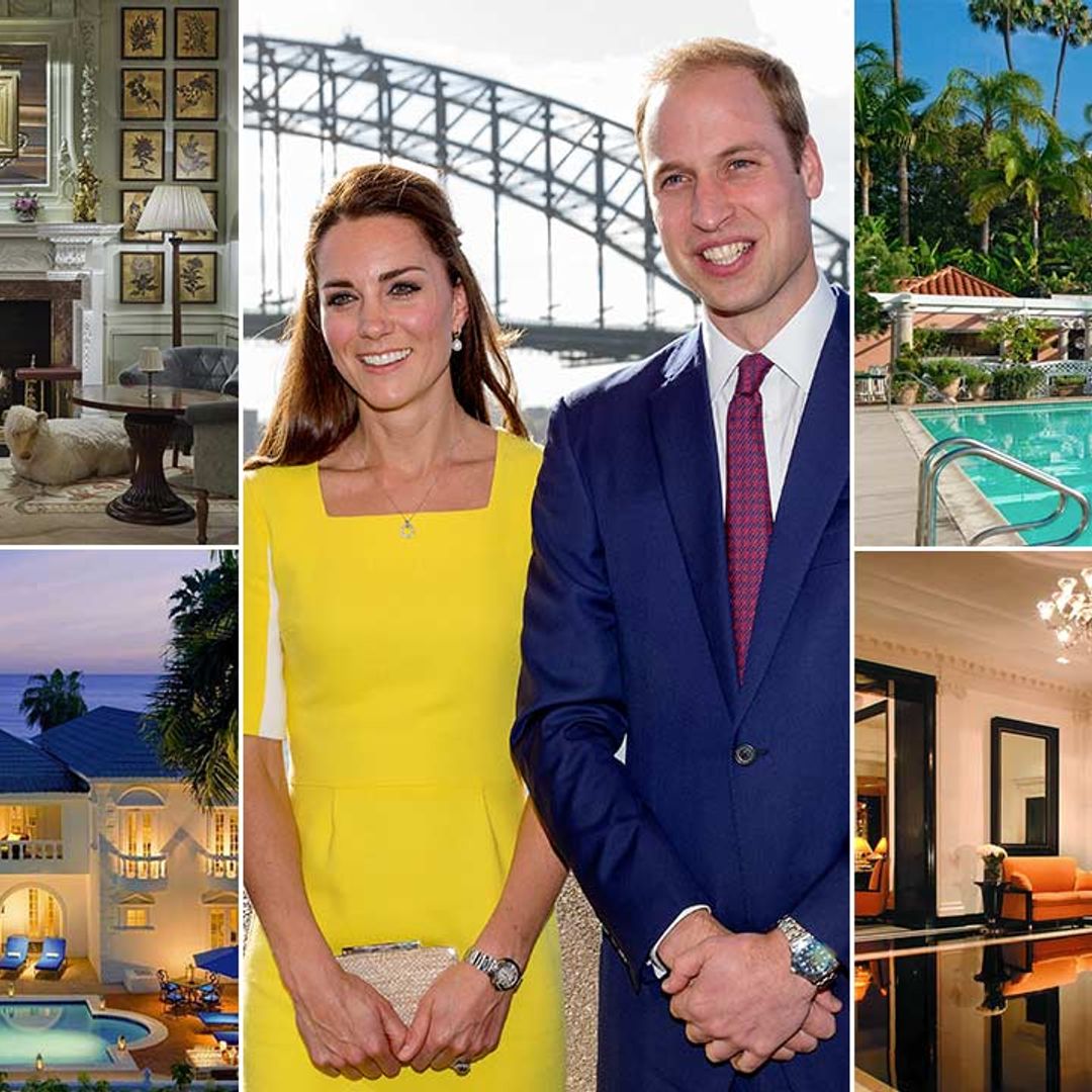 Holiday like royalty in the hotels loved by Prince William, Duchess Kate and the Queen