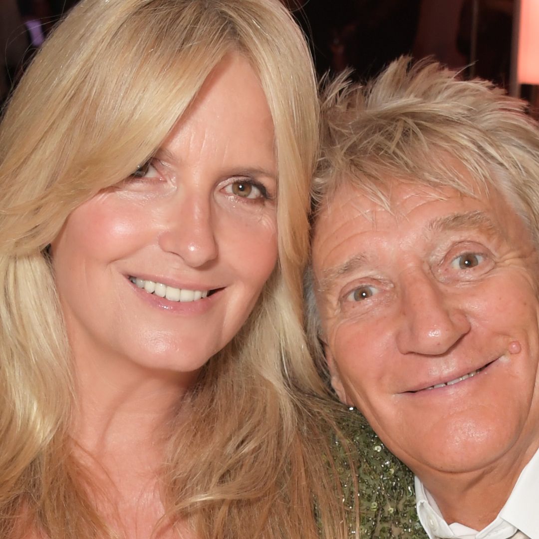 Penny Lancaster stuns in waist-cinching dress during romantic getaway with husband Rod