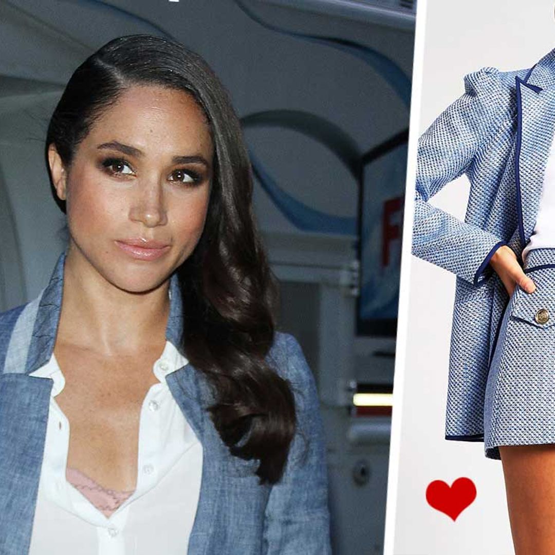 River Island's new blue suit reminds us of Meghan Markle's outfit for the Today show
