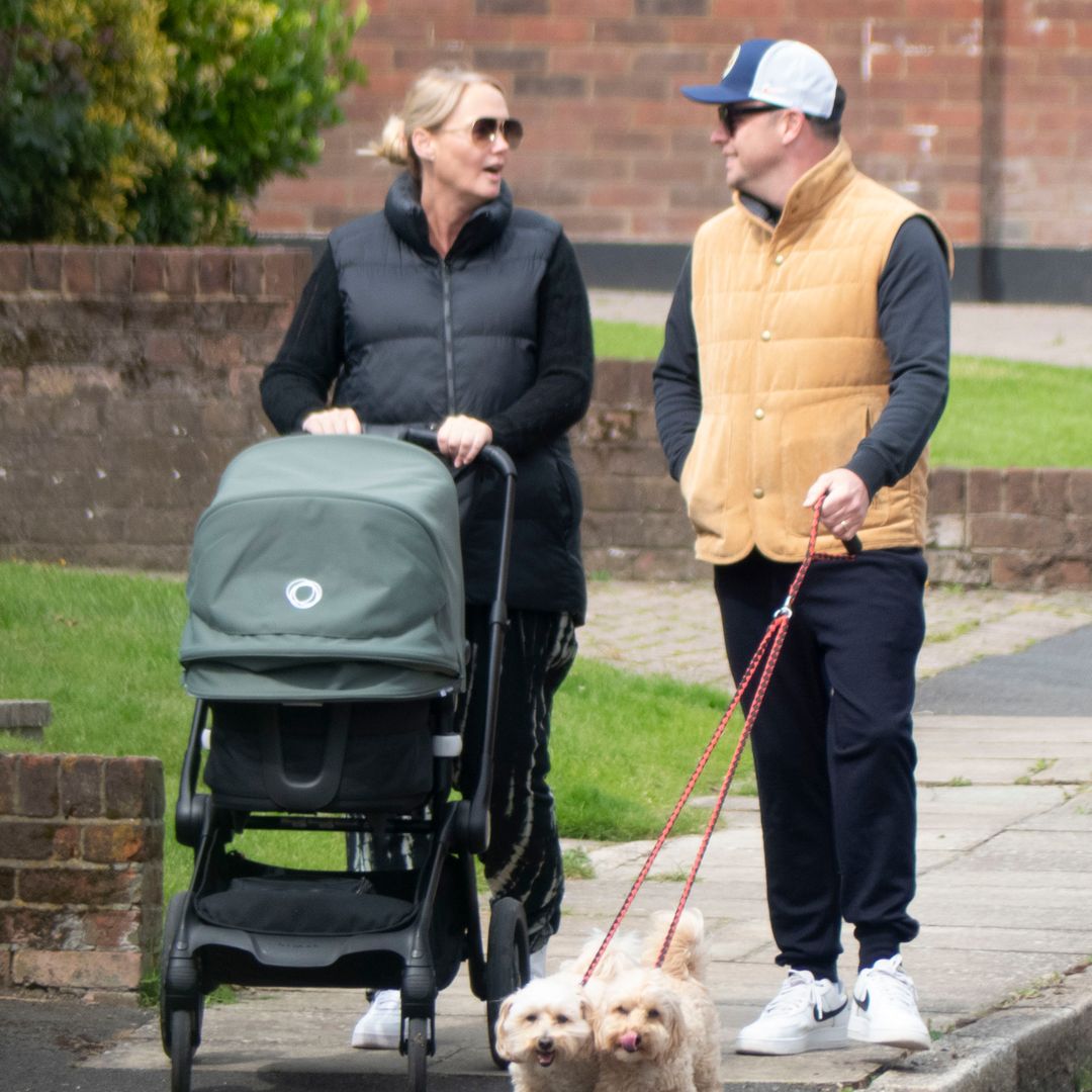 Ant McPartlin and wife Anne-Marie look so in love during walk with son ahead of first major family moment