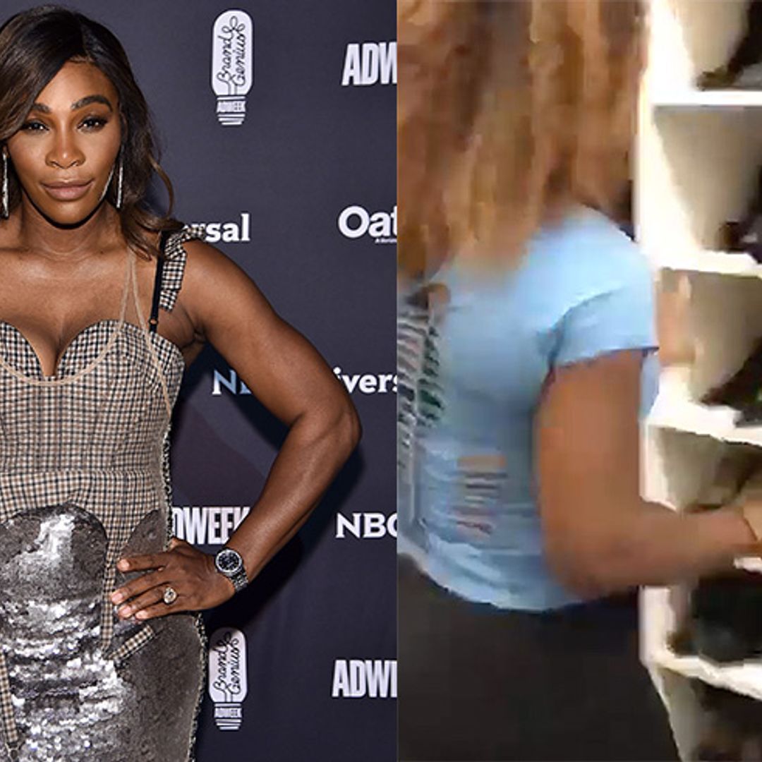 You’ve got to see inside Serena Williams’s amazing shoe closet