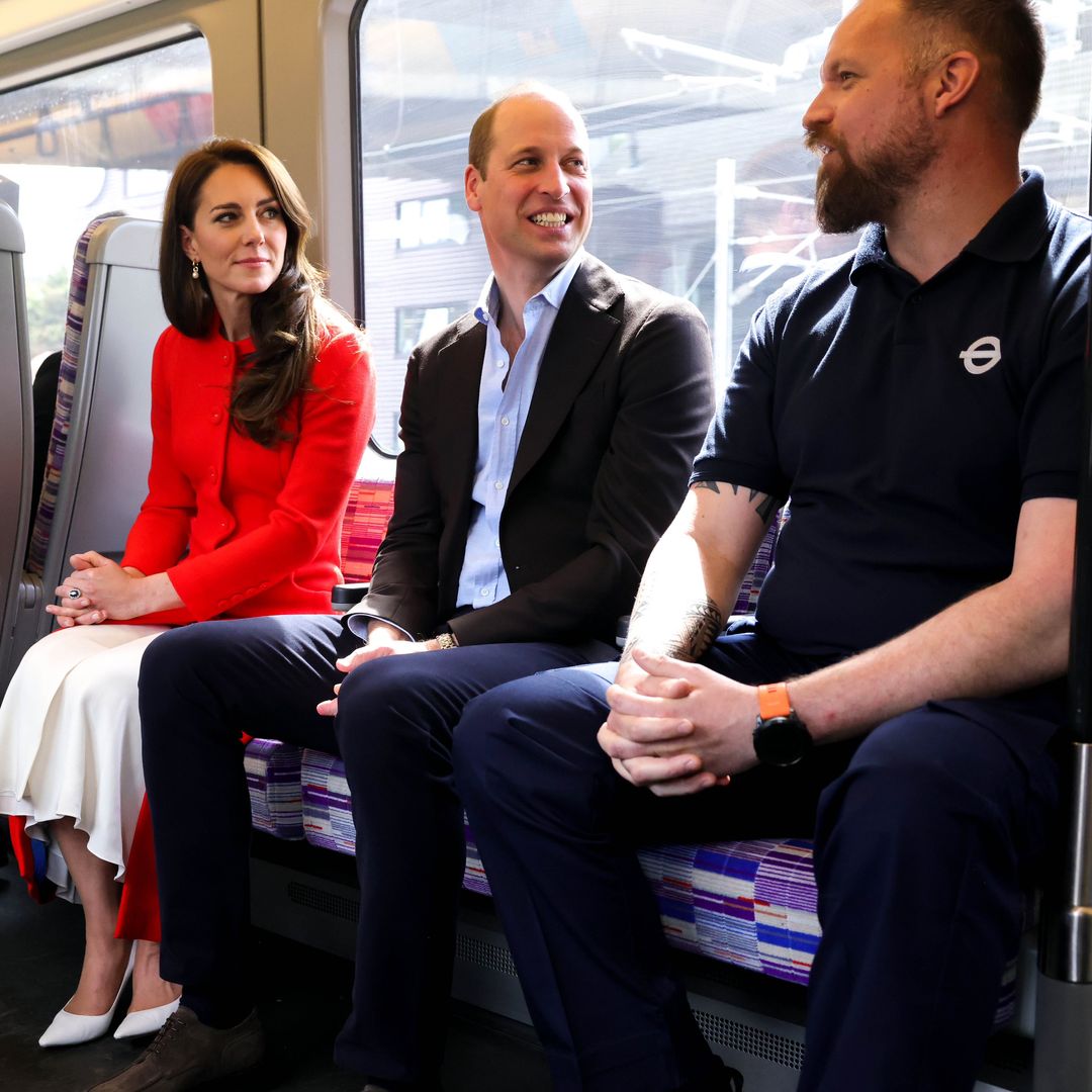 The Prince and Princess of Wales take the tube to visit Soho pub - best photos