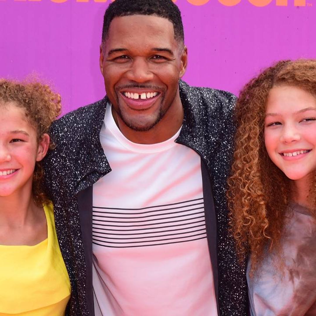 Michael Strahan shares glimpse inside Labor Day celebrations with his twin daughters