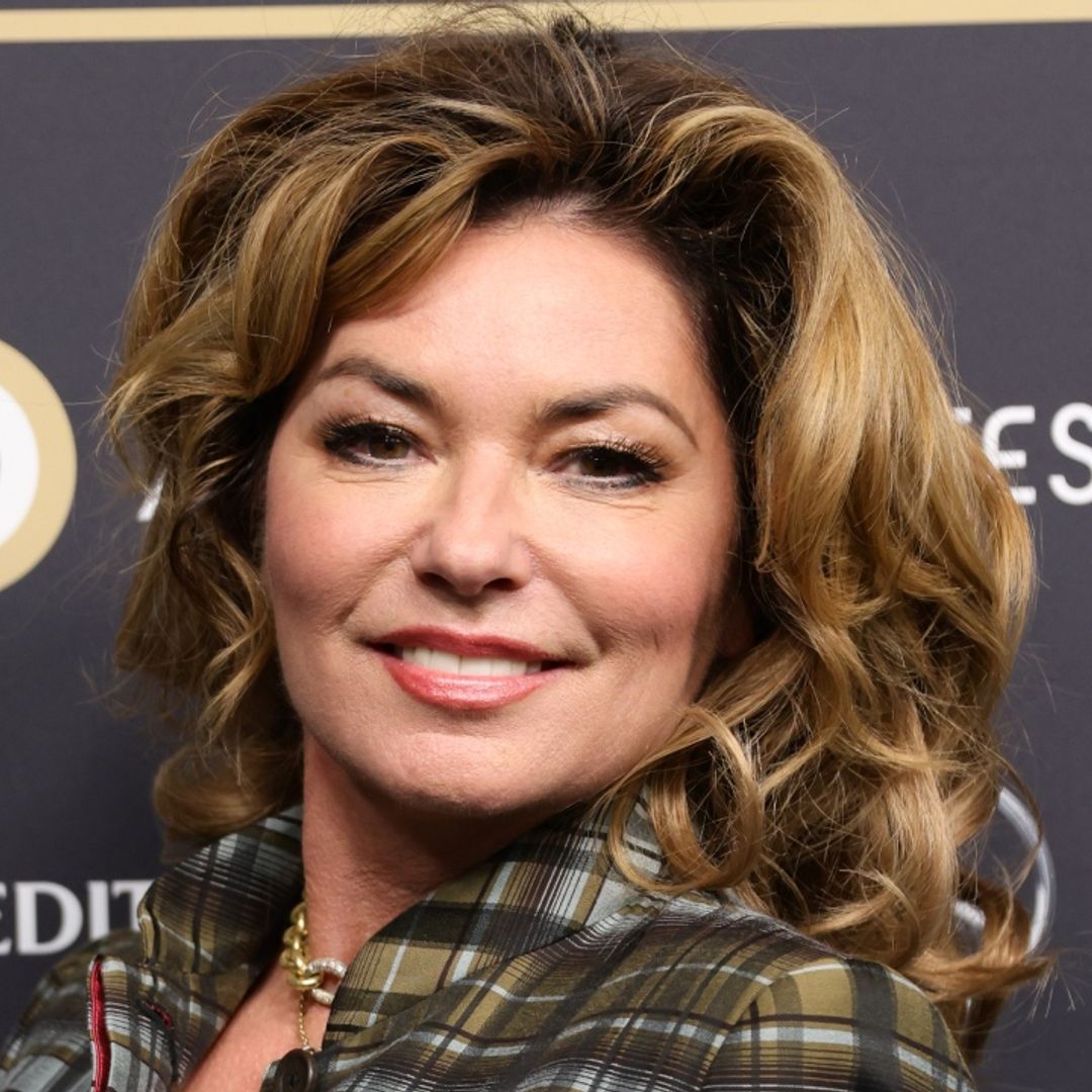 Shania Twain shares very rare pictures in memorable leopard-print outfit