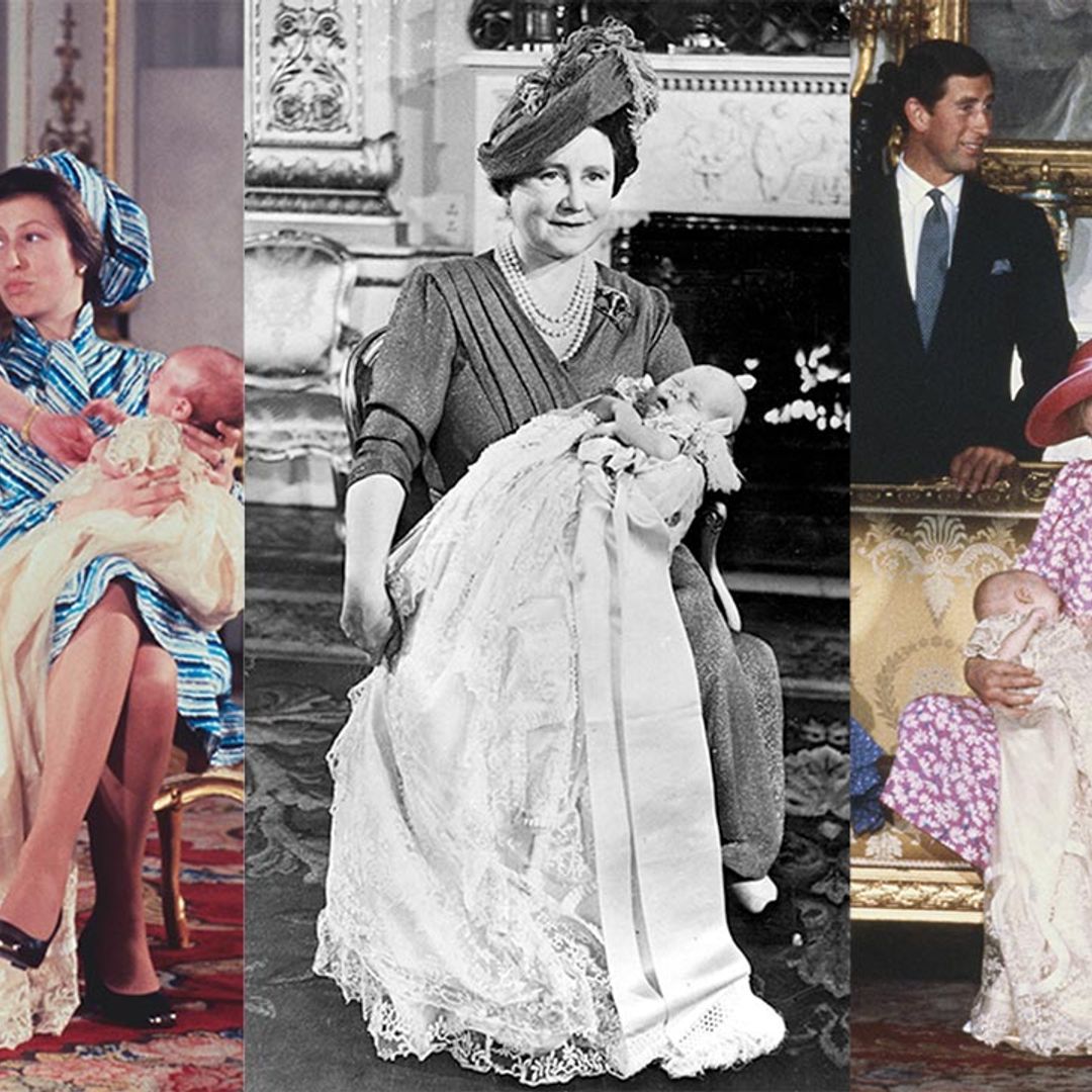 Royal baby: the best formal photos of young tots including Prince Harry and Prince William